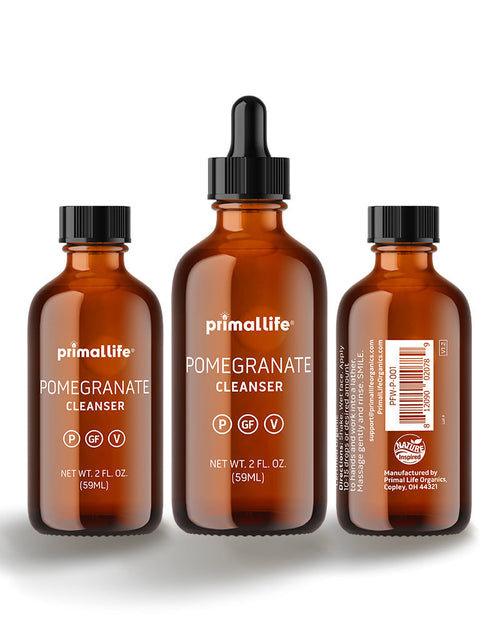 Load image into Gallery viewer, Pomegranate Cleanser, Dry | Sensitive by Primal Life Organics #1 Best Natural Dental Care
