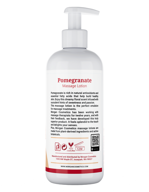 Load image into Gallery viewer, Morgan Cosmetics Massage Lotion Pomegranate 12 oz by Morgan Cosmetics
