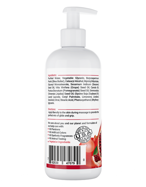 Load image into Gallery viewer, Morgan Cosmetics Massage Lotion Pomegranate 12 oz by Morgan Cosmetics
