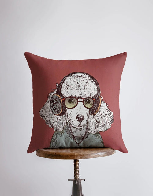 Load image into Gallery viewer, Poodle | Pillow Cover | Throw Pillow | Home Decor | Accent Pillows For Bed | Best Place to Buy Throw Pillows | Cool Throw Pillows  | Gift by UniikPillows
