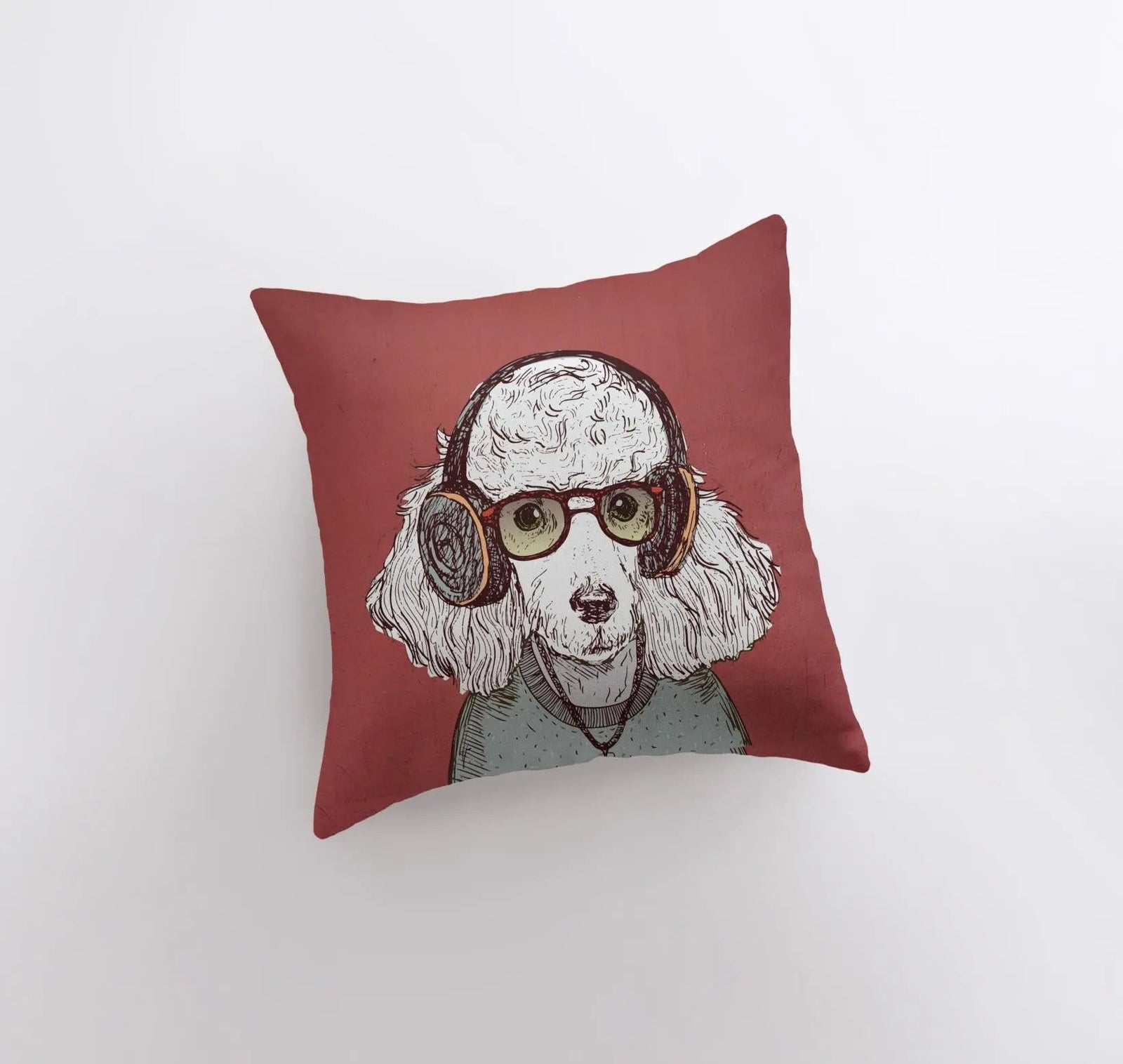 Poodle | Pillow Cover | Throw Pillow | Home Decor | Accent Pillows For Bed | Best Place to Buy Throw Pillows | Cool Throw Pillows  | Gift by UniikPillows