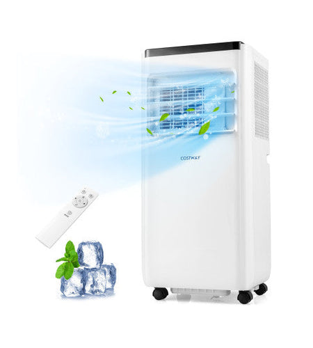 10000 BTU Portable Air Conditioner with Remote Control Cools up to 350 Sq.Ft