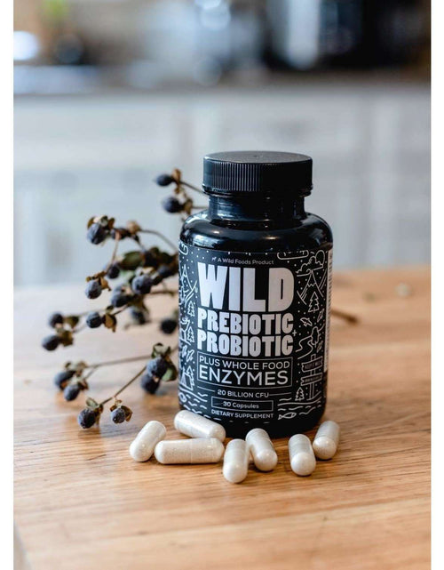 Load image into Gallery viewer, Wild Prebiotics Probiotics &amp; Digestive Enzymes - 20 Billion CFU by Wild Foods
