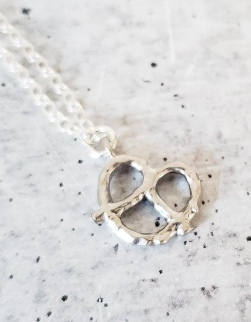 Load image into Gallery viewer, Pretzel Necklace - Ready to ship by Salt and Sparkle
