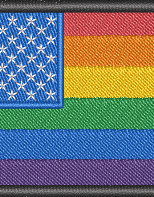 Load image into Gallery viewer, LGBTQ Morale Patch by Proud Libertarian
