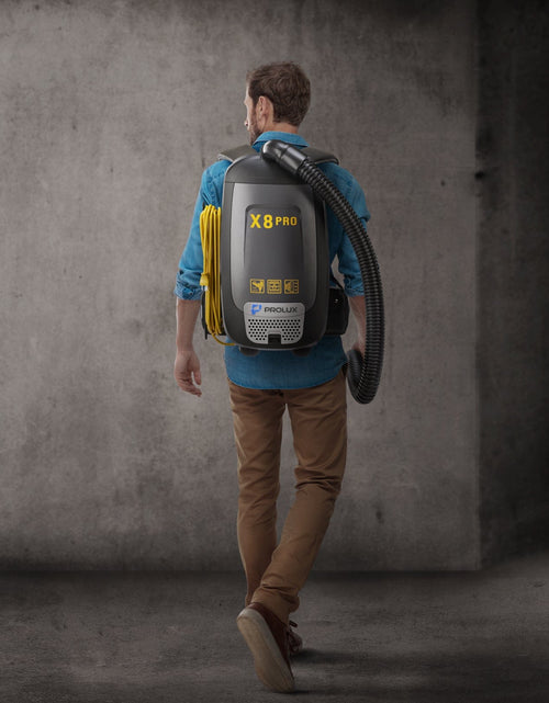 Load image into Gallery viewer, Prolux X8 Pro Commercial Backpack Vacuum w/ Deluxe 1 1/2" Tool Kit by Prolux Cleaners
