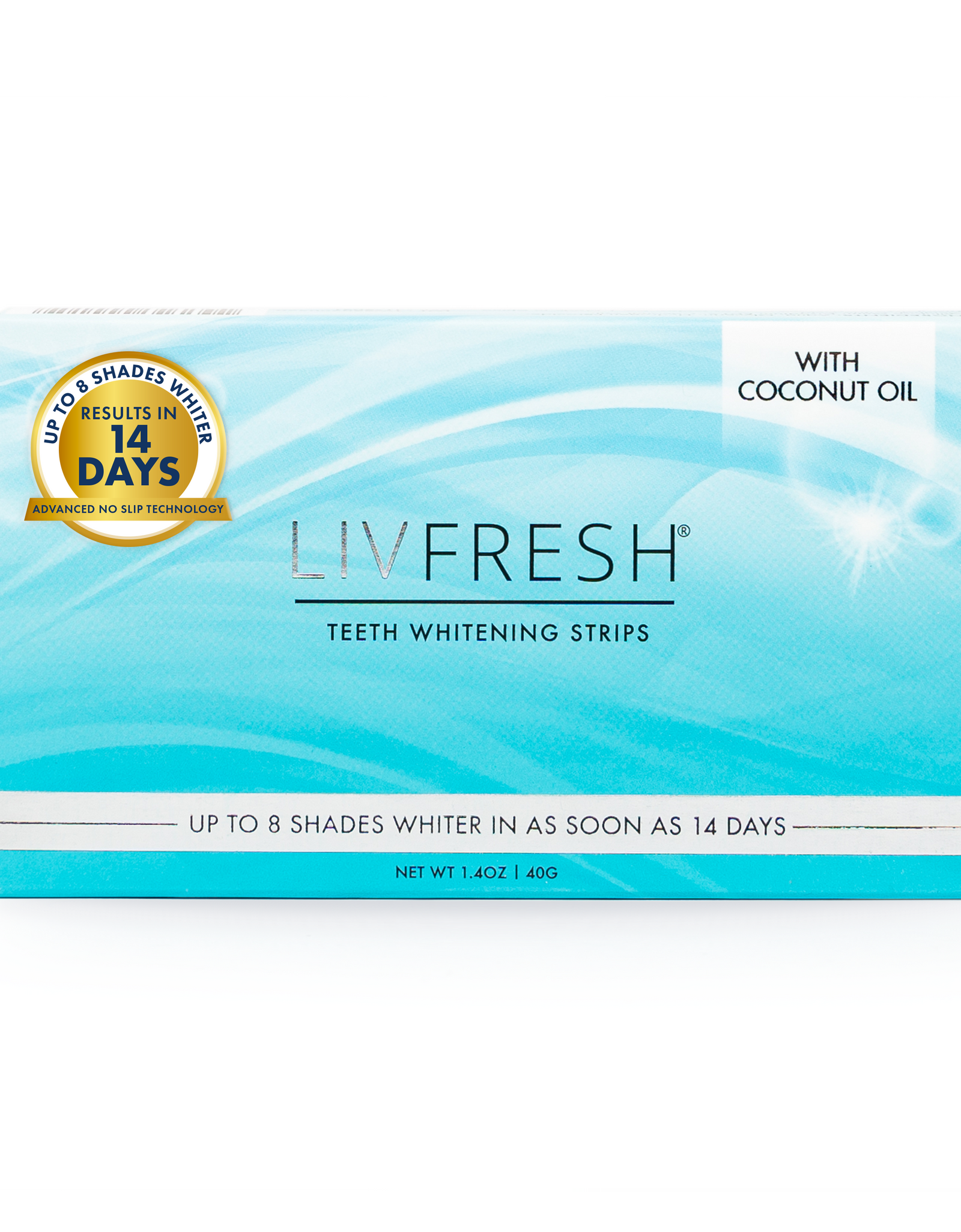 LIVFRESH Coconut Whitening Strips by LIVFRESH