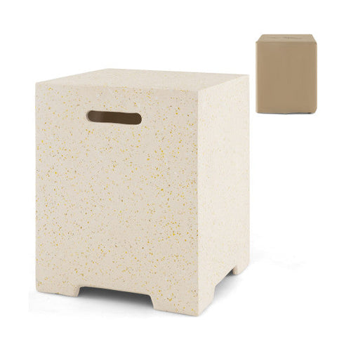 Load image into Gallery viewer, 2-in-1 Gas Tank Holder Side Table with Protective Cover
