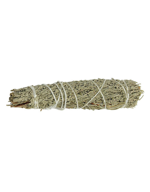 Load image into Gallery viewer, Prosperity Pinon Pine &amp; Mountain sage Smudge Stick 8-9" by OMSutra
