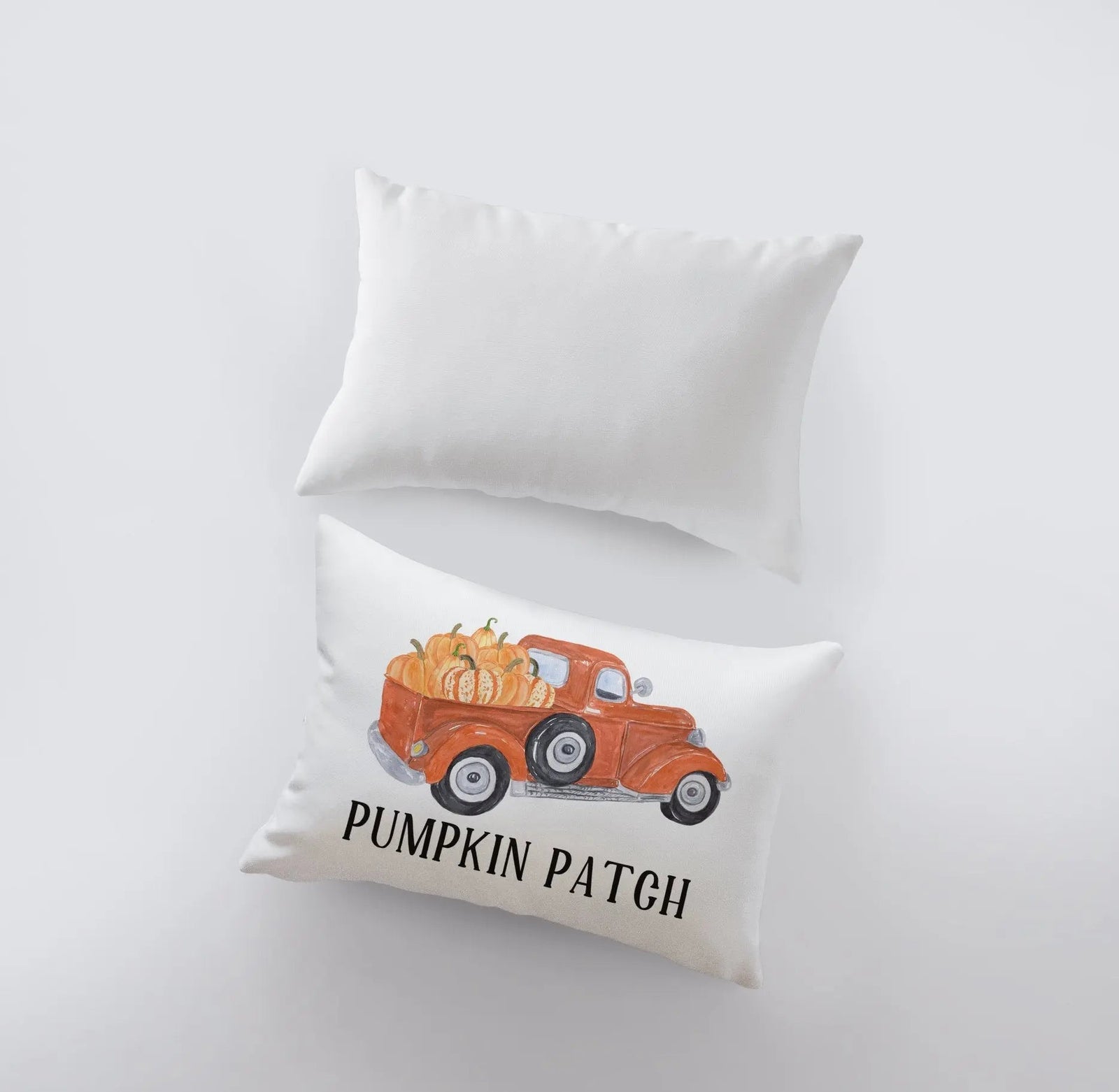 Pumpkin Patch Truck| 18x12 | Pillow Cover | Fall Decoration | Thanksgiving Décor | Fall Décor | Room Décor | Decorative Pillows | Gift by UniikPillows
