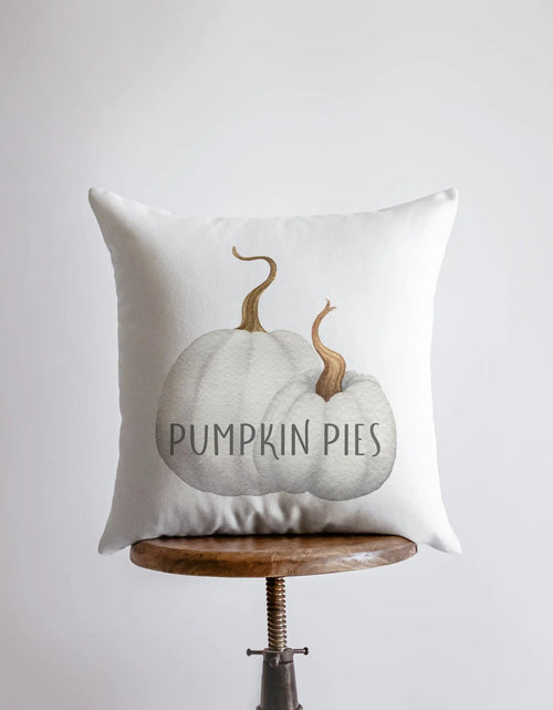 Load image into Gallery viewer, Pumpkin Pies | Pillow Cover | Home Decor | Modern Farmhouse | Primitive Decor | Farmhouse | Farmhouse Pillows | Country Decor | Gift for her by UniikPillows
