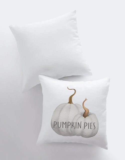 Load image into Gallery viewer, Pumpkin Pies | Pillow Cover | Home Decor | Modern Farmhouse | Primitive Decor | Farmhouse | Farmhouse Pillows | Country Decor | Gift for her by UniikPillows

