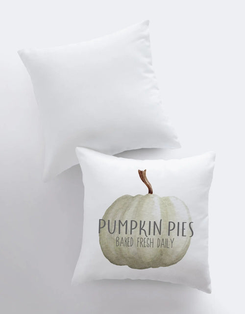 Load image into Gallery viewer, Pumpkin Pies Baked Fresh Daily | Pillow Cover | Home Decor | Modern Farmhouse | Primitive | Farmhouse Pillows | Country Decor | Gift for her by UniikPillows
