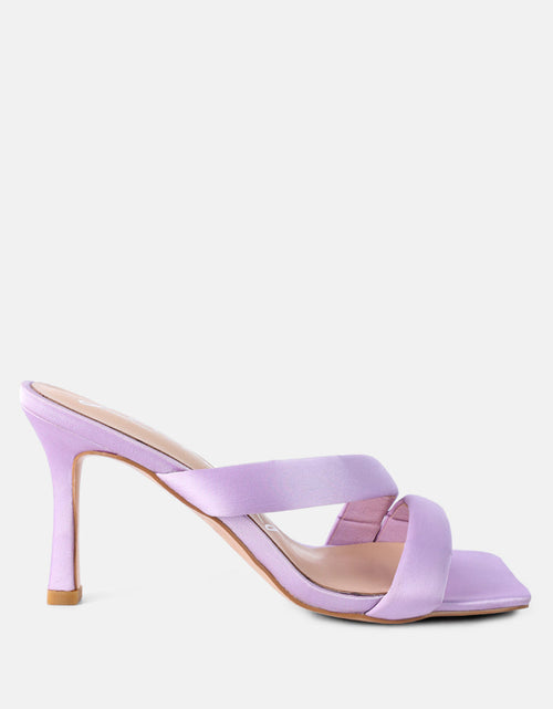 Load image into Gallery viewer, spice up dual strap heel sandals by London Rag
