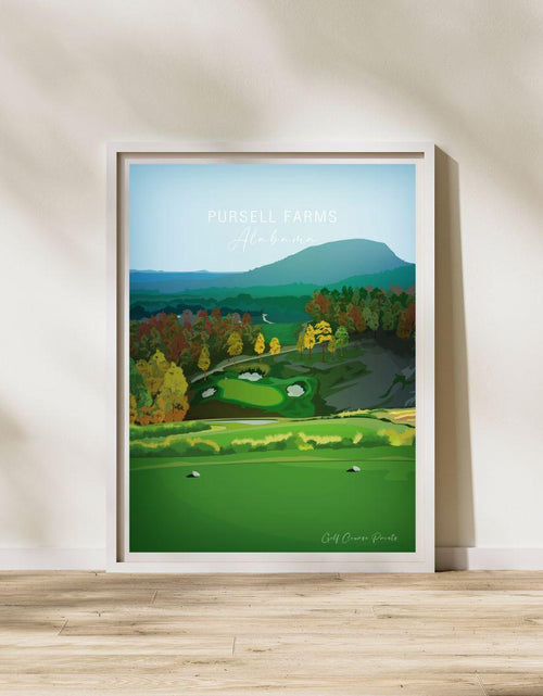 Load image into Gallery viewer, Pursell Farms, Alabama - Signature Designs by Golf Course Prints
