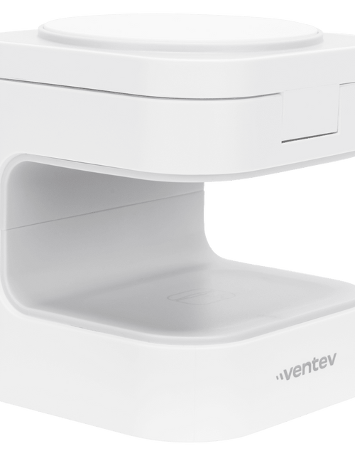 Load image into Gallery viewer, Ventev 15W Qi2 Wireless Charging Cube 2-in-1 White by Ventev
