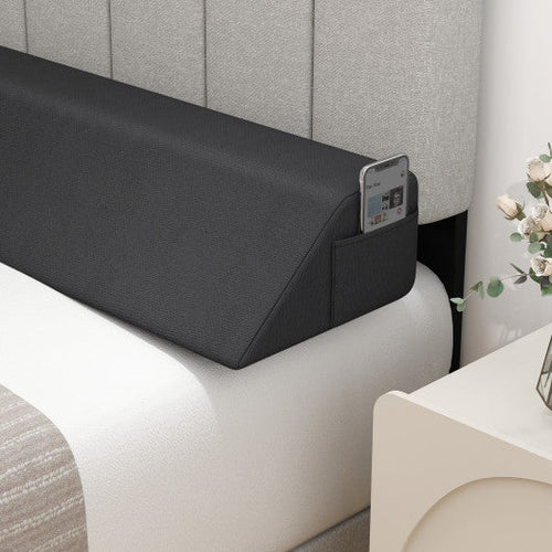 Load image into Gallery viewer, Bed Wedge Pillow with Storage Bag-Twin Size
