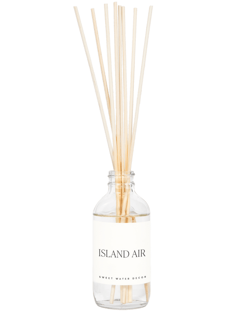 Load image into Gallery viewer, Island Air Clear Reed Diffuser by Sweet Water Decor
