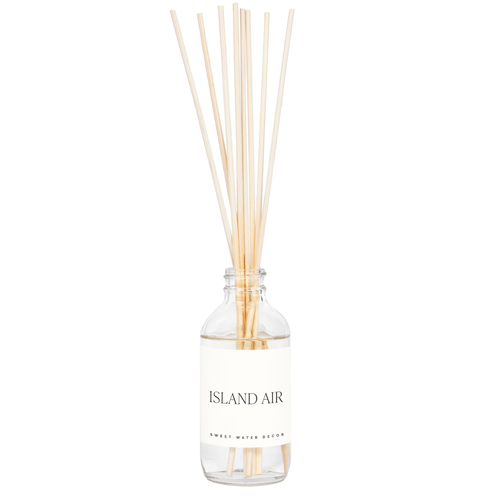 Island Air Clear Reed Diffuser by Sweet Water Decor