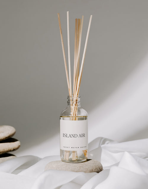 Load image into Gallery viewer, Island Air Clear Reed Diffuser by Sweet Water Decor
