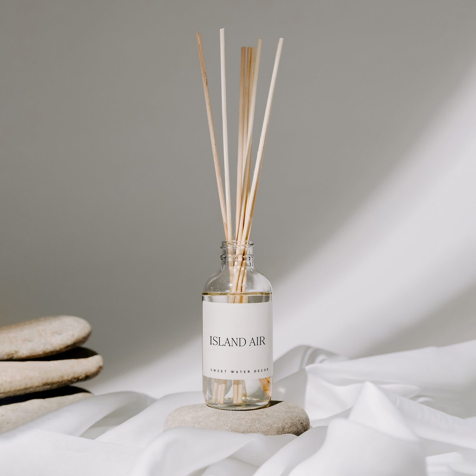 Island Air Clear Reed Diffuser by Sweet Water Decor