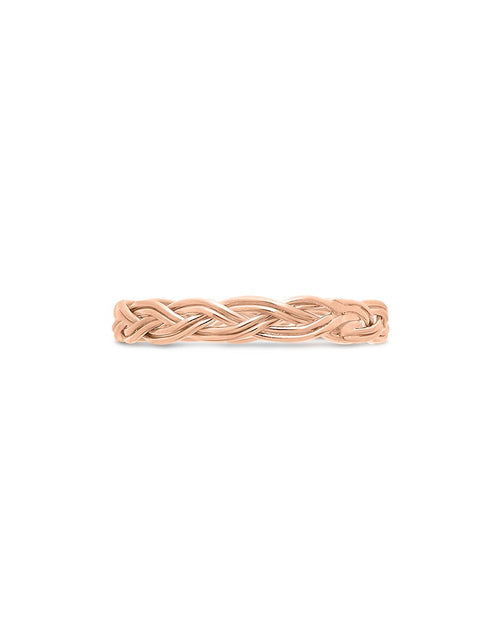Load image into Gallery viewer, Sterling Silver Braided Twist Band by Sterling Forever

