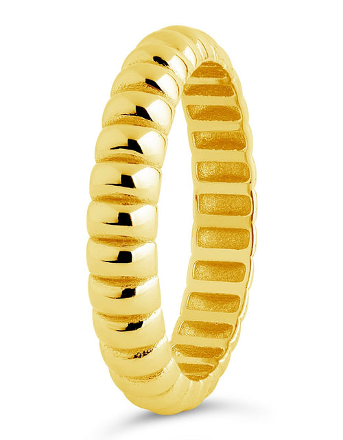 Load image into Gallery viewer, Sterling Silver Bubble Band Ring by Sterling Forever

