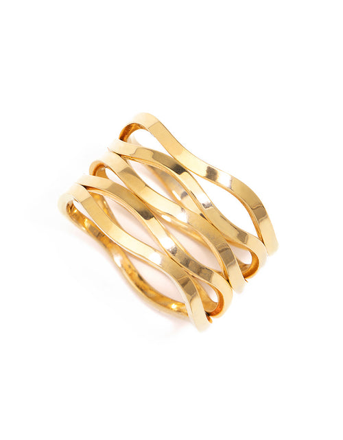 Load image into Gallery viewer, Wave Runner Ring by ZENZII
