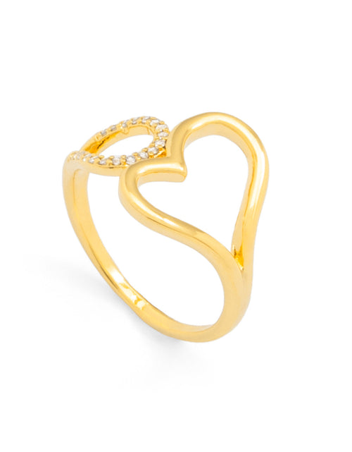 Load image into Gallery viewer, Aurea Heart Ring by ZENZII
