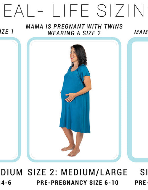 Load image into Gallery viewer, Light Pink Labor and Delivery Nursing Hospital Gown by Three Little Tots
