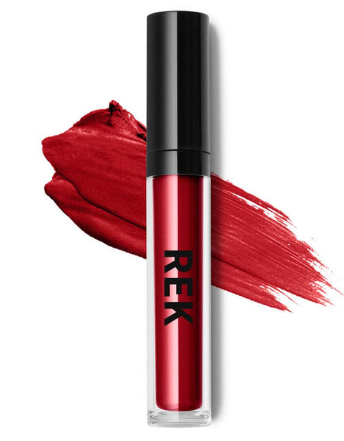 Load image into Gallery viewer, Red She Said | Liquid Lipstick Matte | REK Cosmetics by REK Cosmetics
