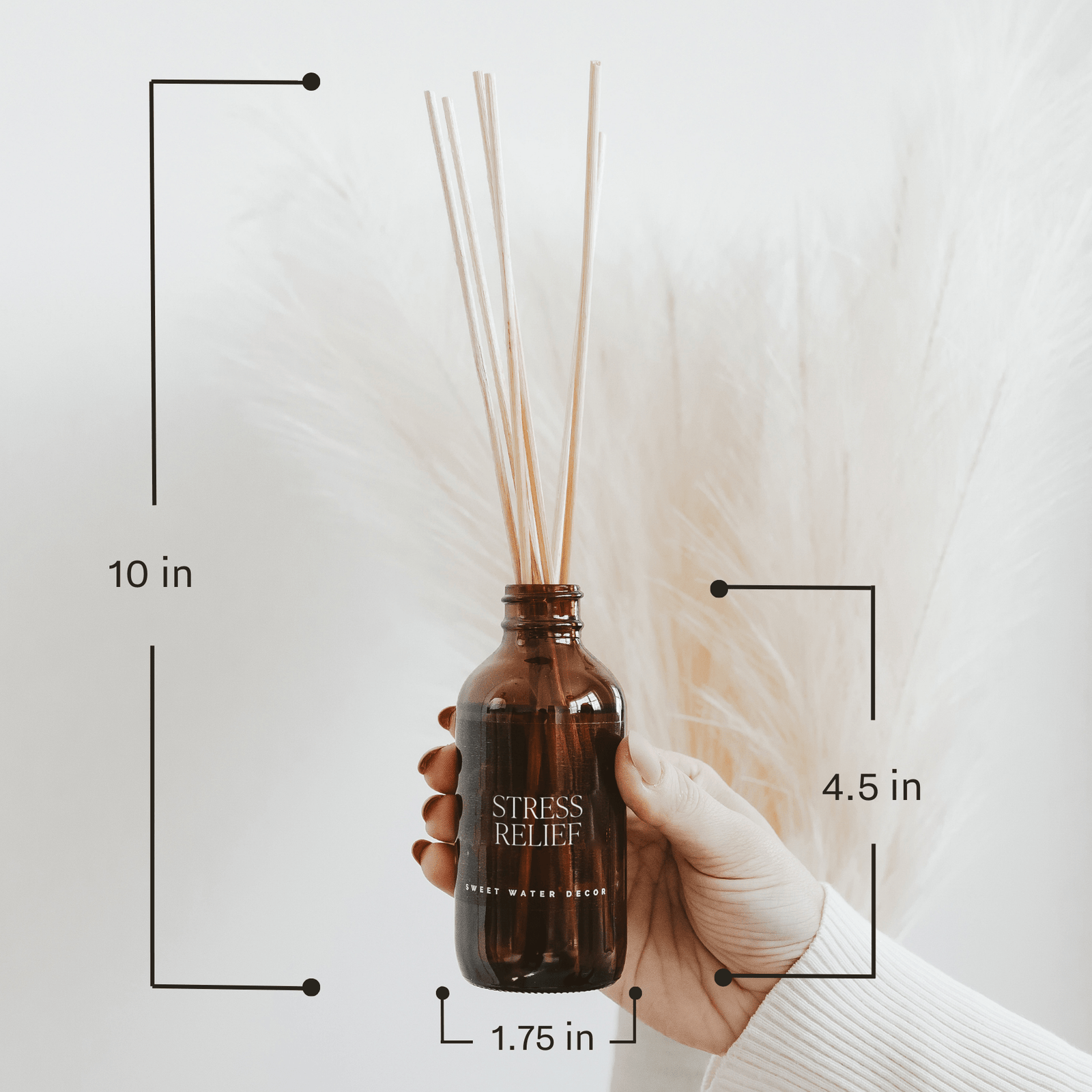Salt and Sea Amber Reed Diffuser by Sweet Water Decor