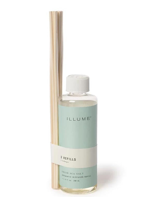Load image into Gallery viewer, Illume Reed Diffuser Refill 6 Oz. (1 bottle) - Fresh Sea Salt by FreeShippingAllOrders.com
