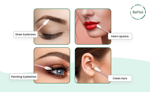 Load image into Gallery viewer, Reusable Silicone Cotton Swab -2 Pack by BeNat
