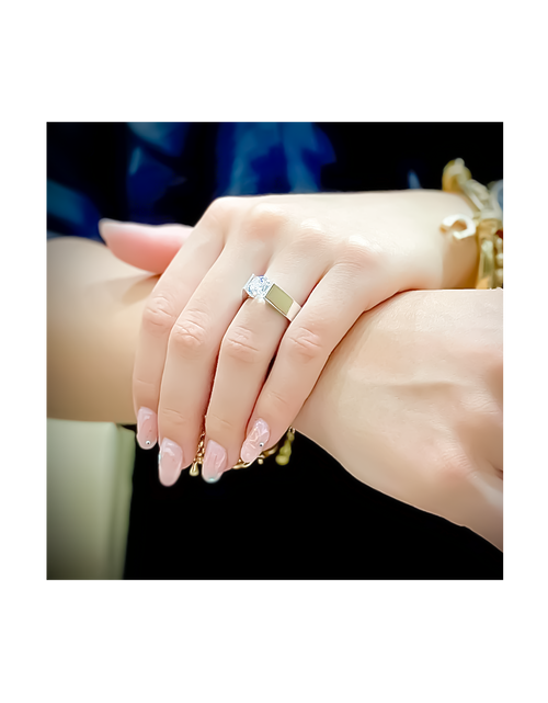 Load image into Gallery viewer, RG093W B.Tiff 2 ct Round Solitaire Engagement Ring by B.Tiff New York
