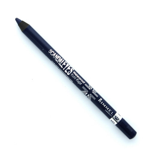Load image into Gallery viewer, RIMMEL LONDON ScandalEyes Waterproof Kohl Kajal Eye Liner - Deep Blue
