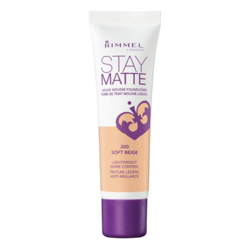 Load image into Gallery viewer, RIMMEL LONDON Stay Matte Liquid Mousse Foundation - Soft Beige
