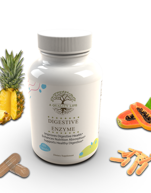 Load image into Gallery viewer, Digestive Enzyme by A Quality Life Nutrition
