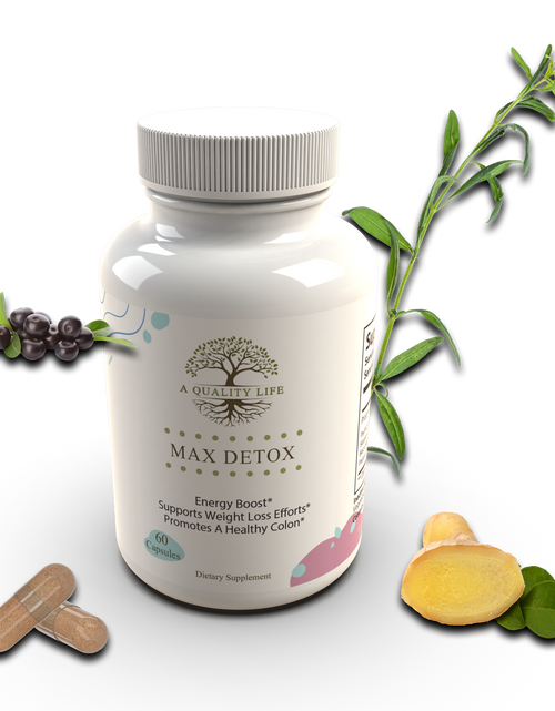 Load image into Gallery viewer, Max Detox by A Quality Life Nutrition
