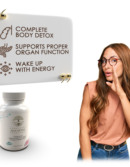 Load image into Gallery viewer, Max Detox by A Quality Life Nutrition
