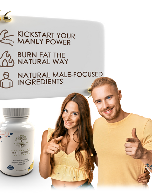 Load image into Gallery viewer, Male Boost by A Quality Life Nutrition
