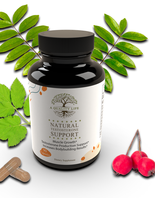 Load image into Gallery viewer, Natural Testosterone Support by A Quality Life Nutrition
