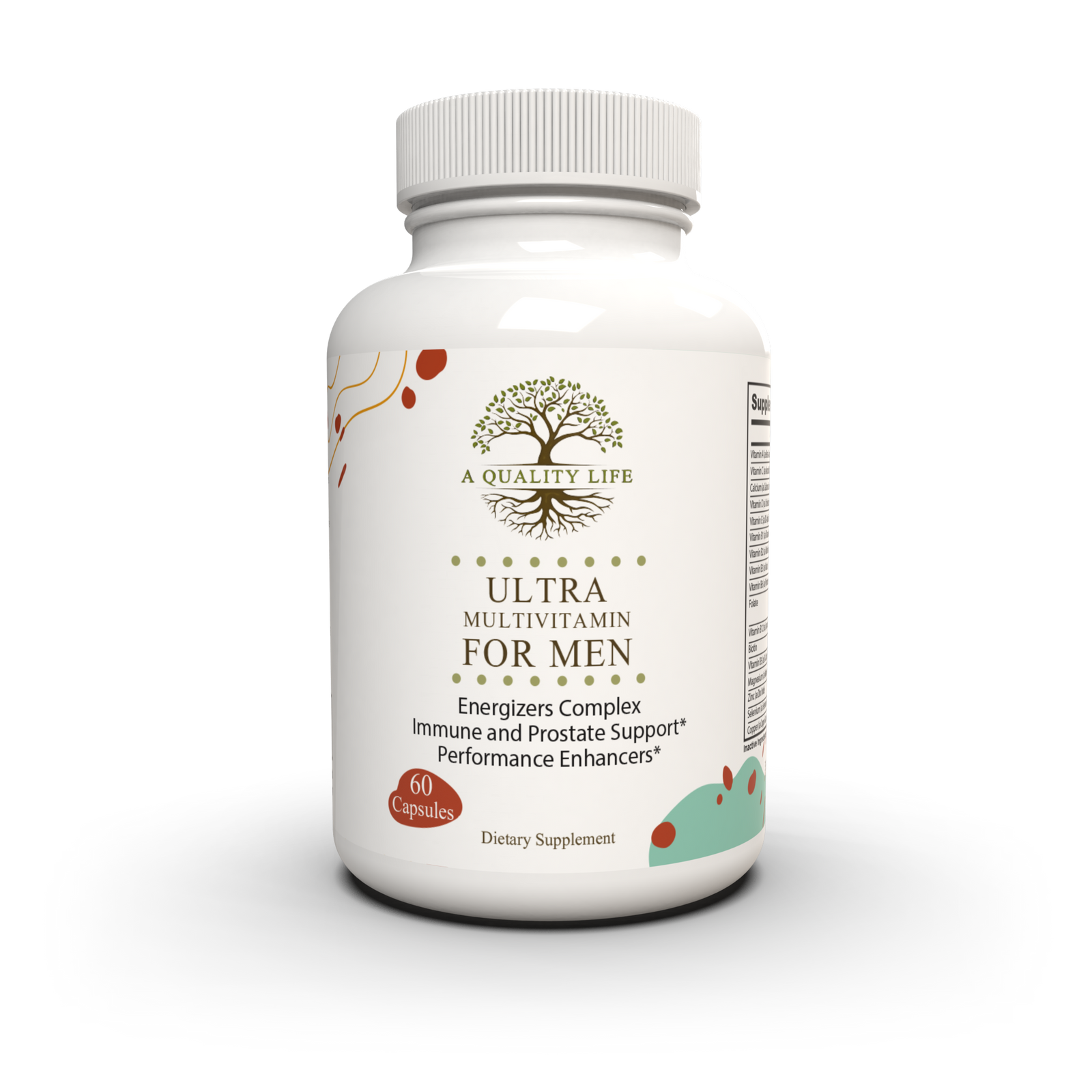 Ultra Multivitamin for Men by A Quality Life Nutrition