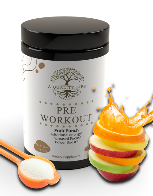 Load image into Gallery viewer, Pre Workout (Fruit Punch) by A Quality Life Nutrition
