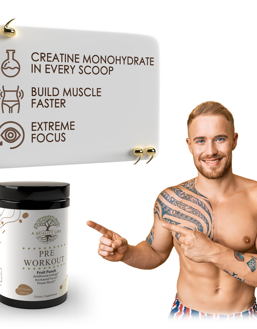 Load image into Gallery viewer, Pre Workout (Fruit Punch) by A Quality Life Nutrition
