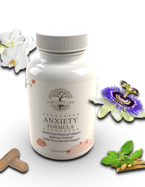 Load image into Gallery viewer, Anxiety Formula by A Quality Life Nutrition
