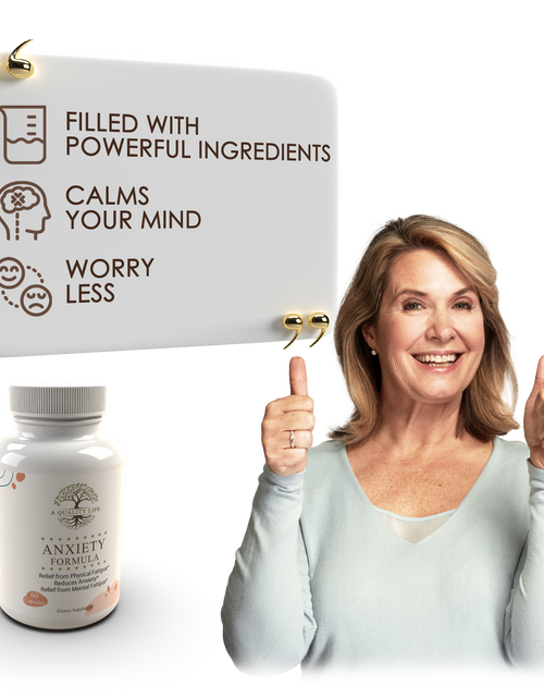 Load image into Gallery viewer, Anxiety Formula by A Quality Life Nutrition
