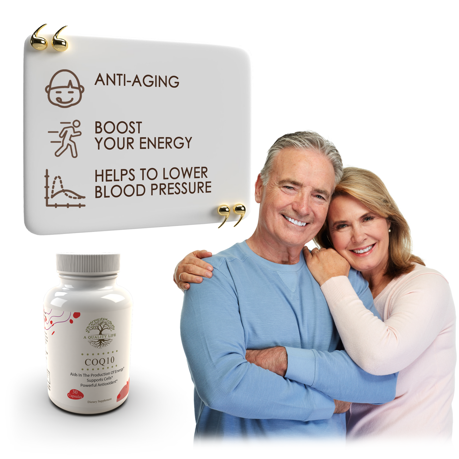 CoQ10 by A Quality Life Nutrition