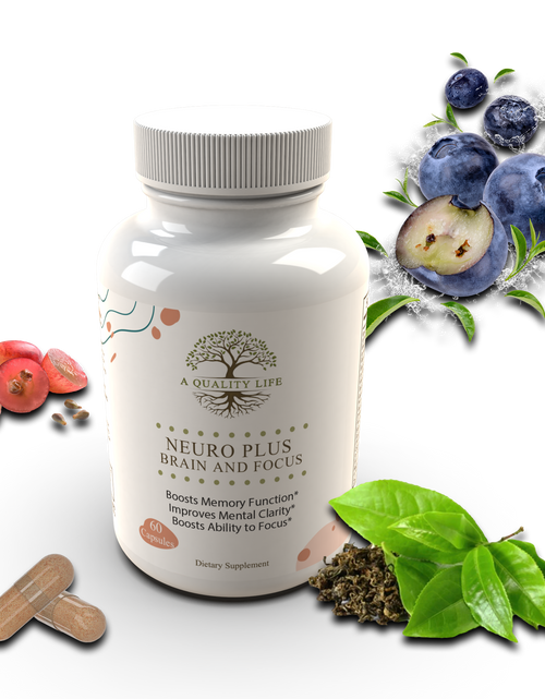 Load image into Gallery viewer, Neuro Plus Brain and Focus by A Quality Life Nutrition
