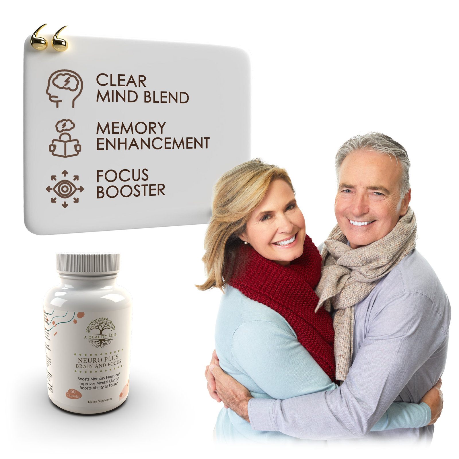 Neuro Plus Brain and Focus by A Quality Life Nutrition